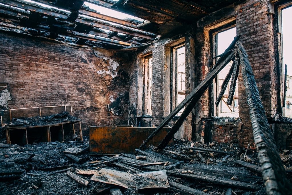 fire damage cleanup