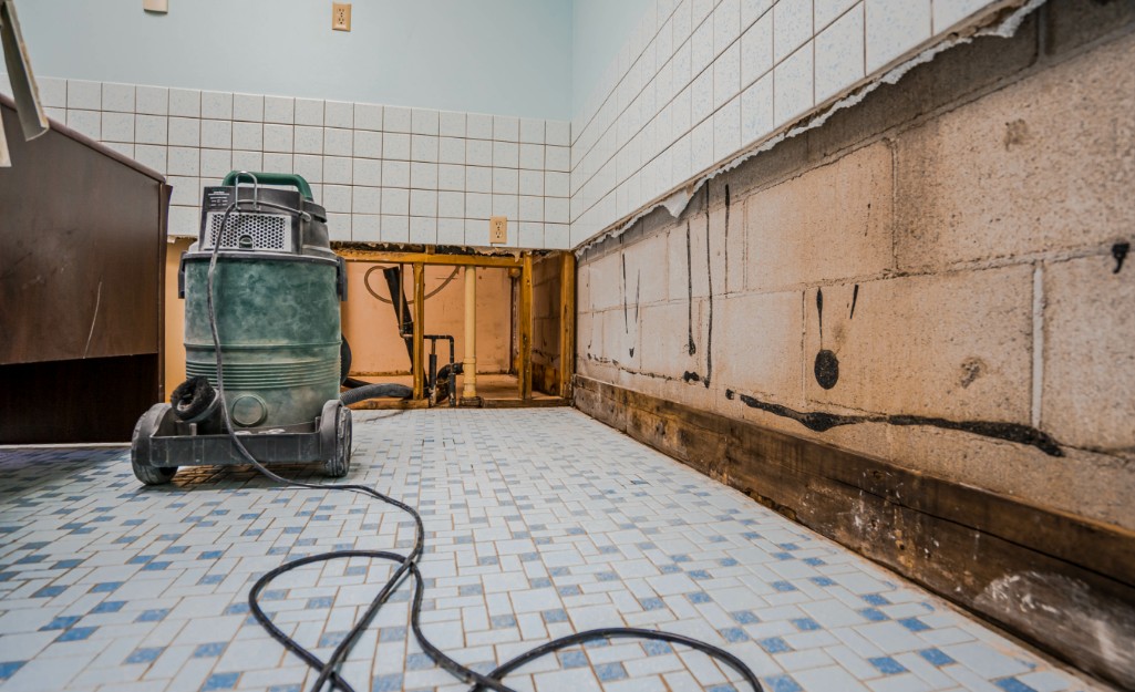 water damage repair